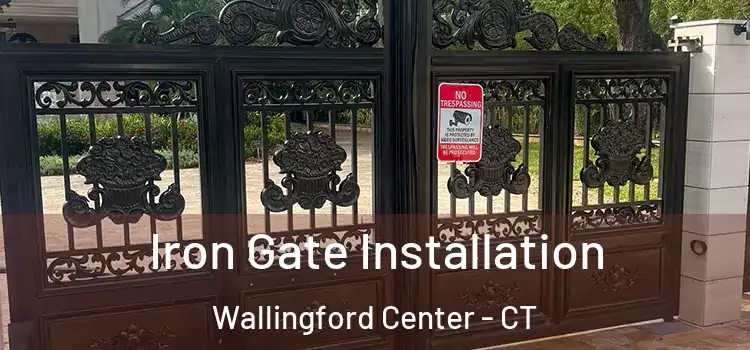 Iron Gate Installation Wallingford Center - CT
